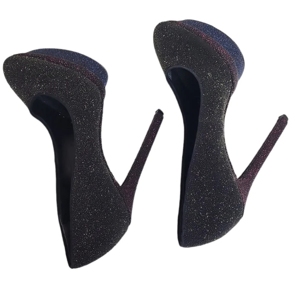 Brain Atwood Color Block Crystal Platform Pump He… - image 2